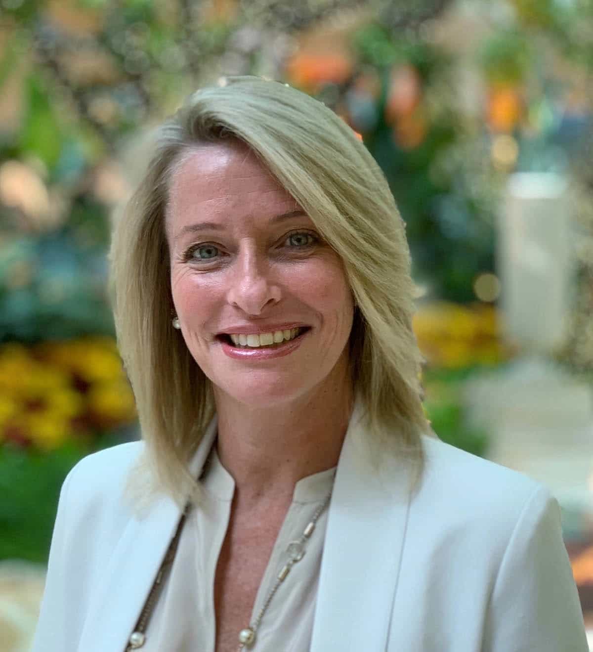 Portrait of Kirsten Brecht Baker, CEO and co-founder of Jeenie.